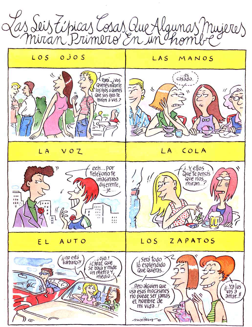 Mujeres humor de Maitena