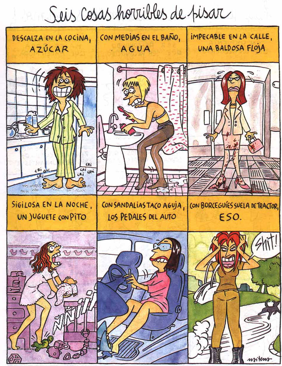 Mujeres humor de Maitena