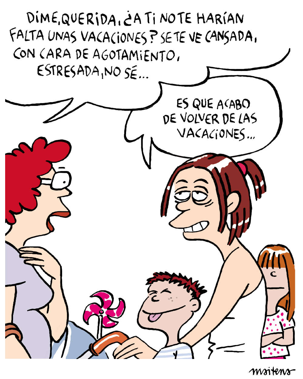 Mujeres humor de Maitena LO MEJOR