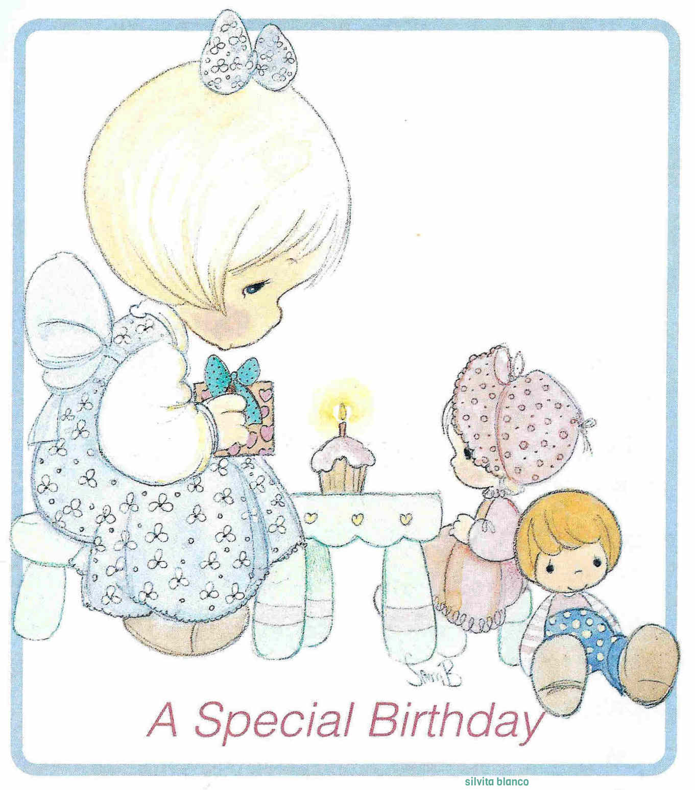 Precious Moments tarjetas