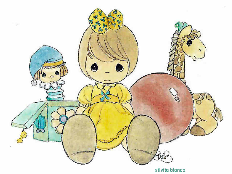 Precious Moments tarjetas