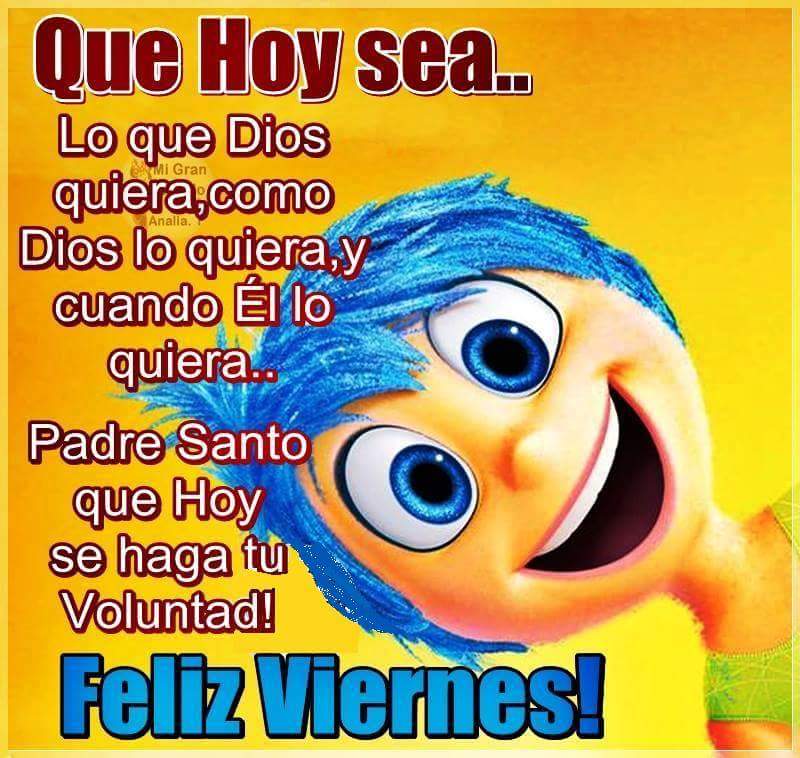 Feliz viernes para todos