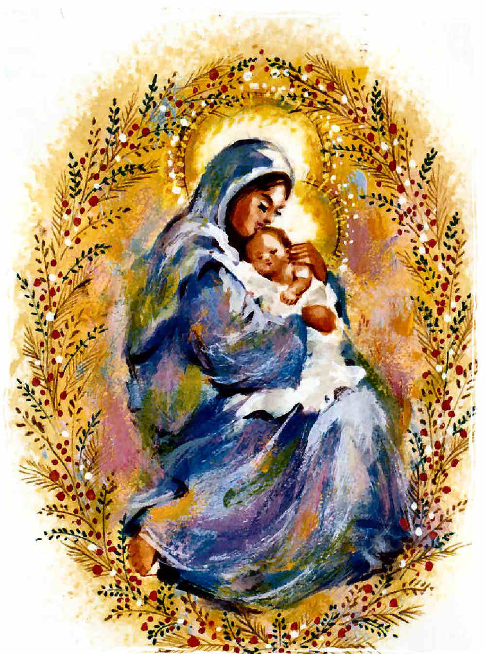 Pesebres ilustraciones navidad