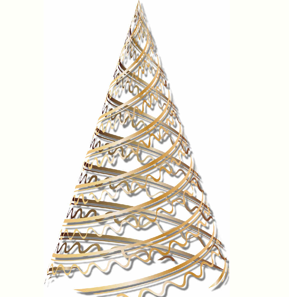 Árboles de Navidad tamaño grande para imprimir