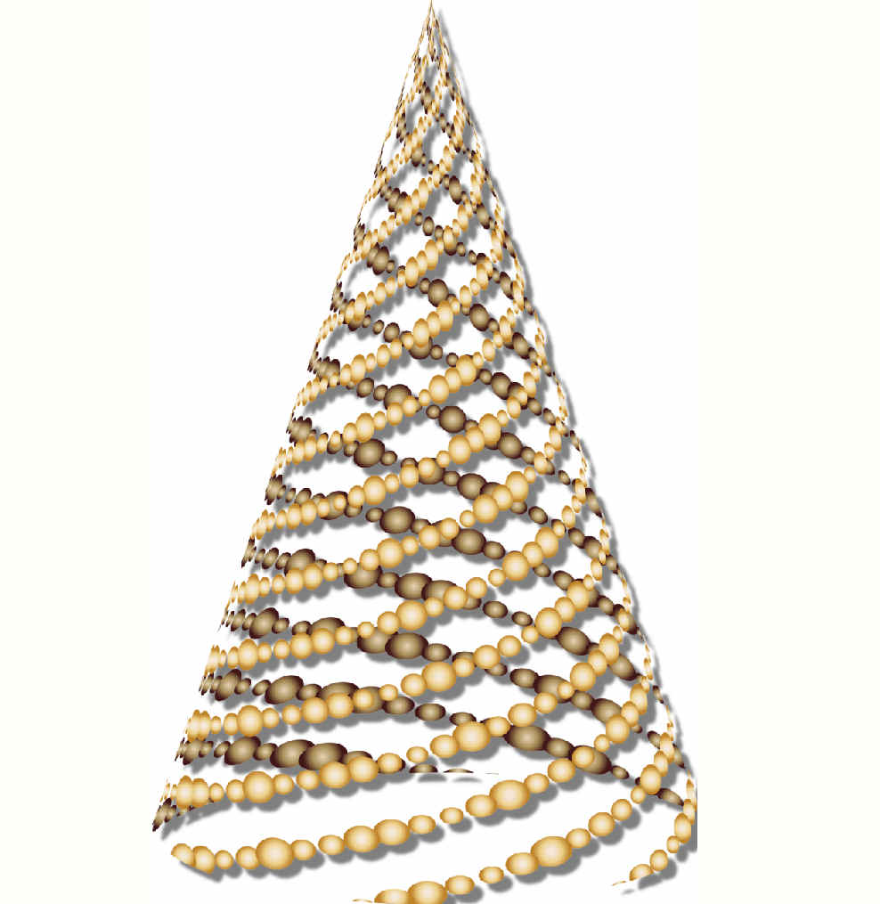 Árboles de Navidad tamaño grande para imprimir
