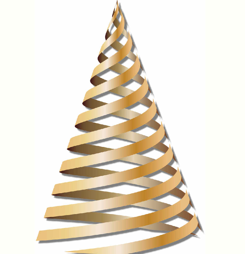 Árboles de Navidad tamaño grande para imprimir