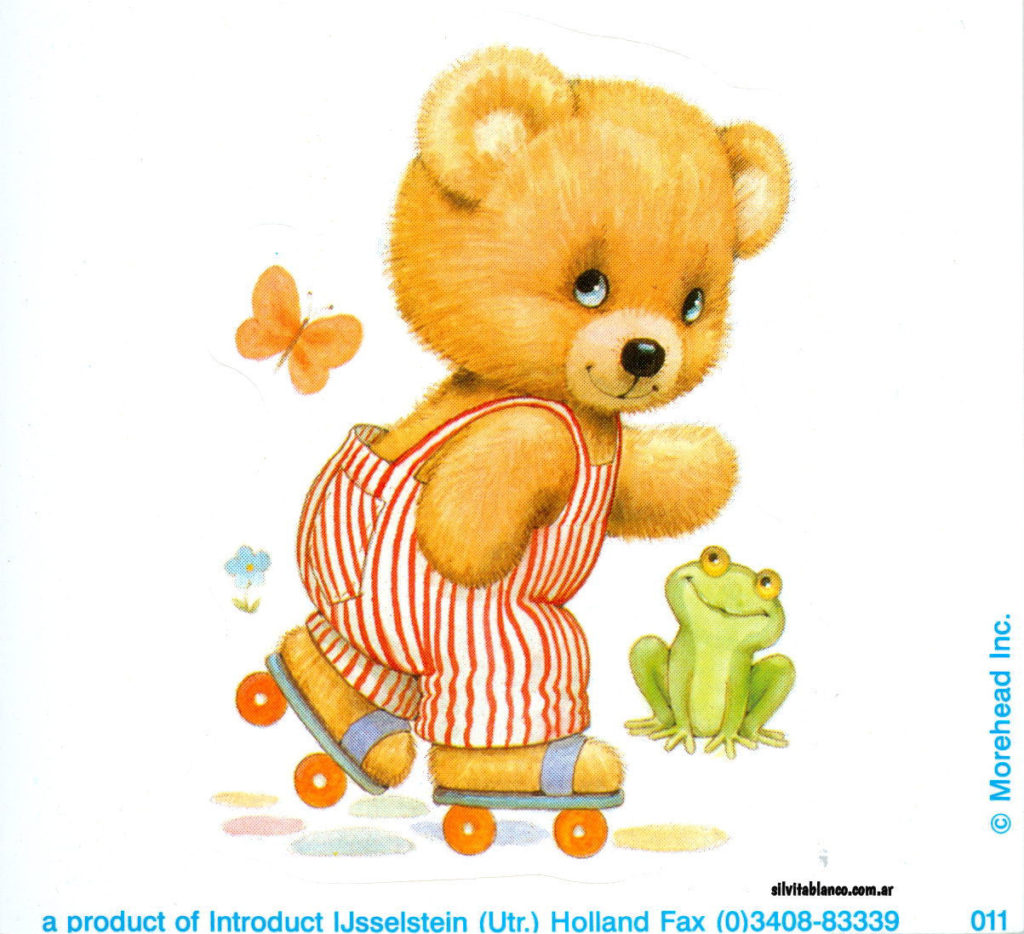 MHStickersTeddyskatingmm x