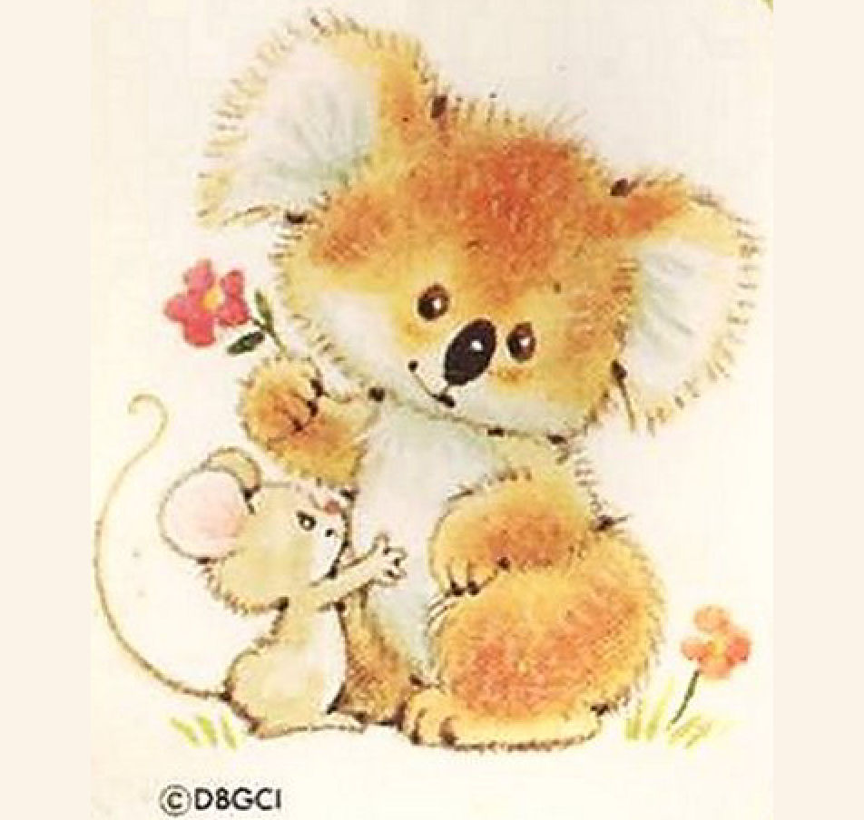 flower koala