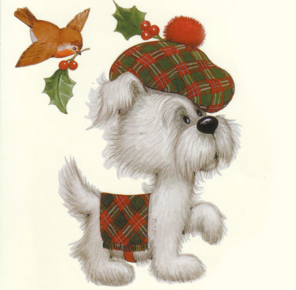 Christmas schnauzer