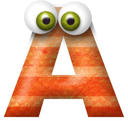 ABC | Alfabetos Letras Números Símbolos | Colorear | para bajar