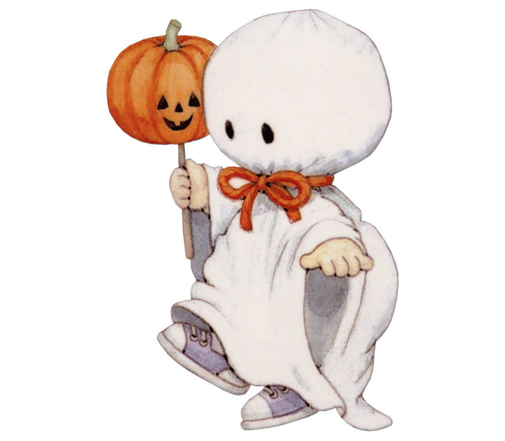 Halloween ghosts