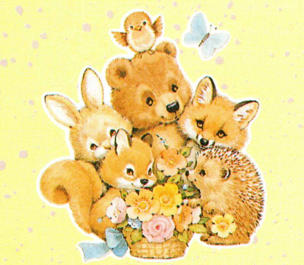 MHanimalsBearsstickersmm x