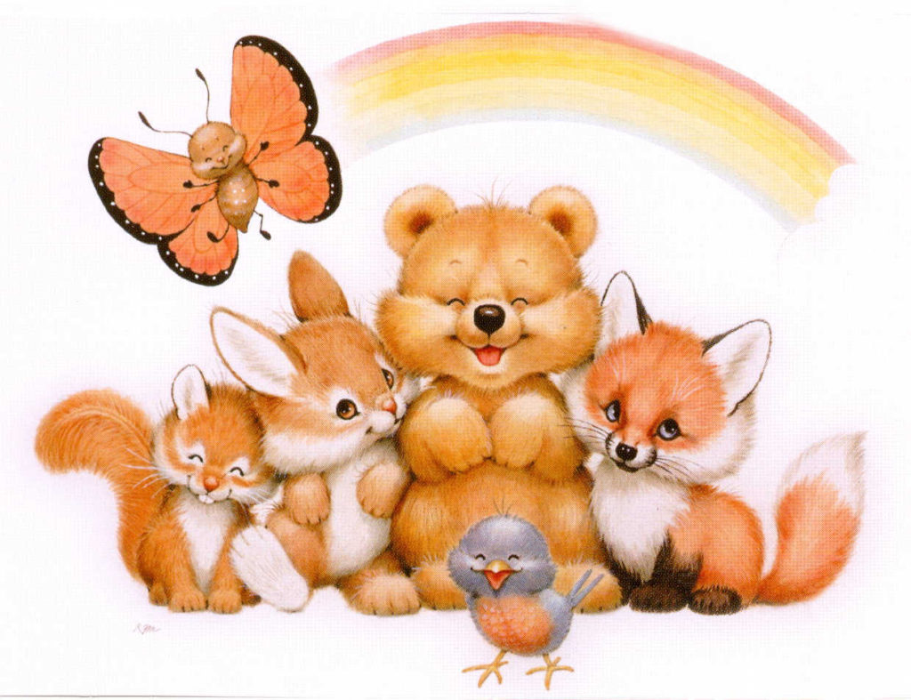 RMAnimalswithrainbowmm x