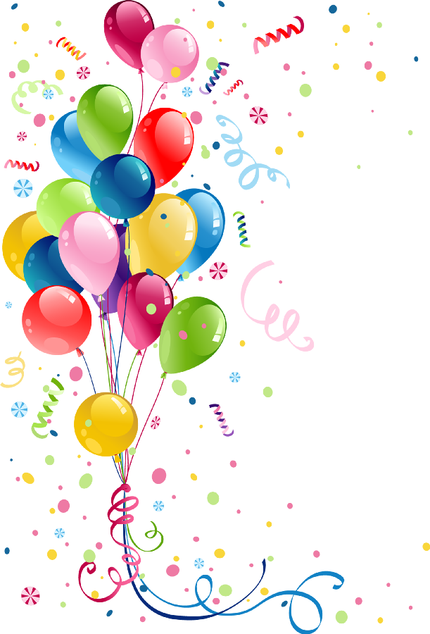 Globos De Cumpleanos Png