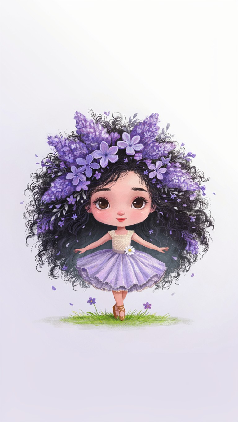 🩰 Bailarina - Morocha Lavanda