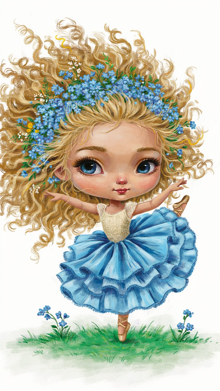 🩰 Bailarina - Rubia Celeste