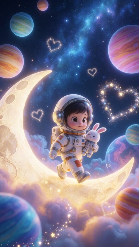 🌙 Aventuras Espaciales — Nueva Colección de Ilustraciones 🚀