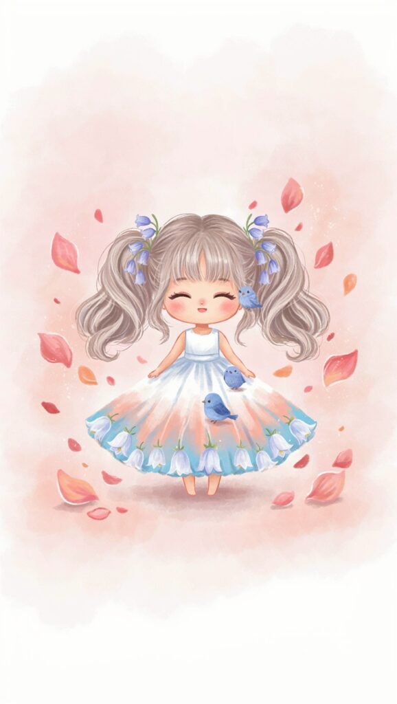 🌸 Chibi Nikki – Ceniza Campanillas