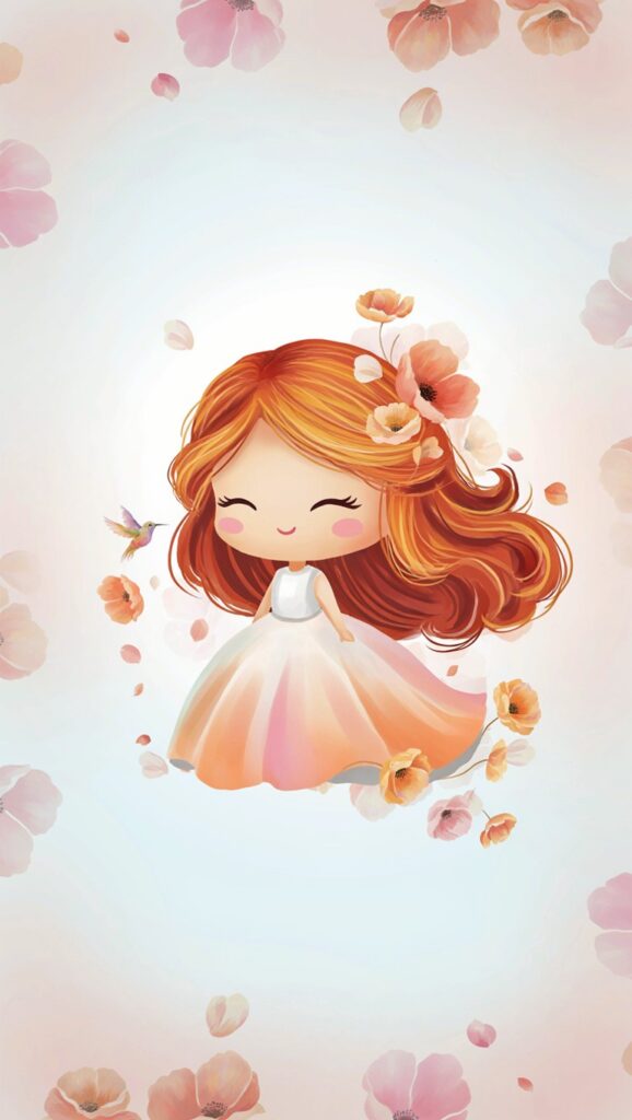 🌸 Chibi Nikki – Pelirrojo Colibri