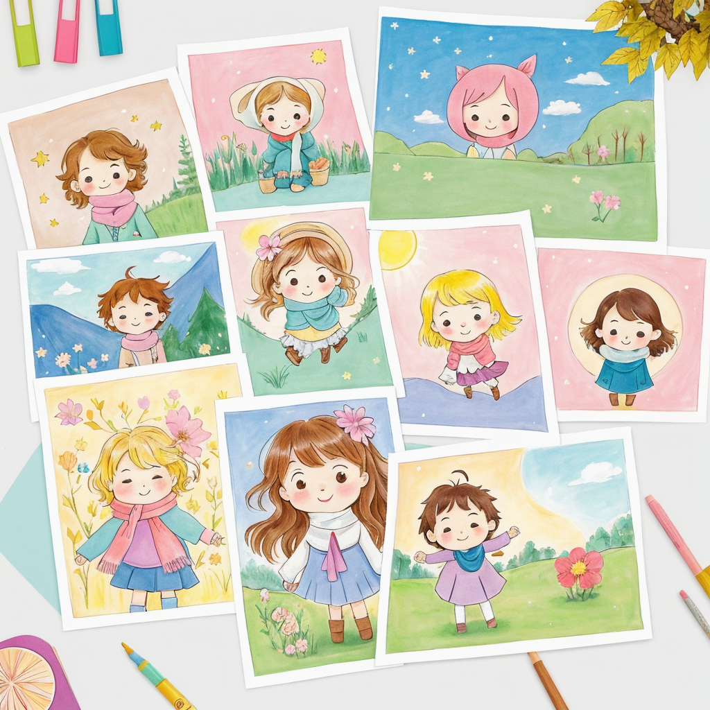 Collage de las estaciones