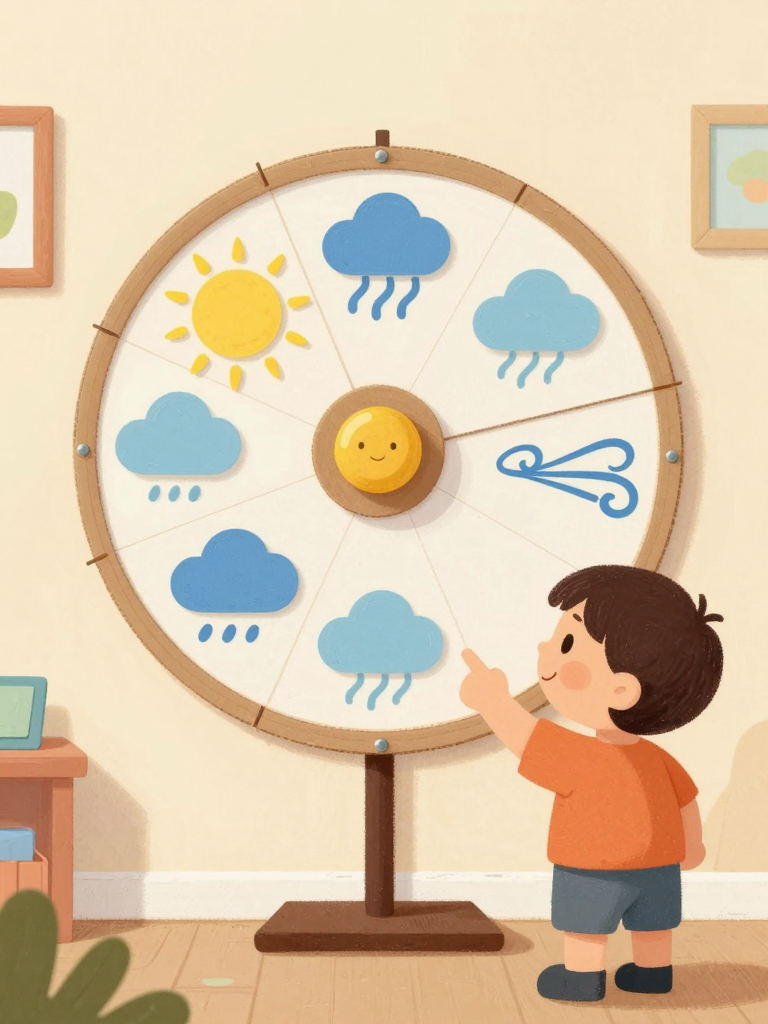 El reloj del clima de hoy