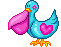 blue pelican