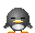 excited penguin