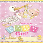 RM WelcomeBabyGirl bos