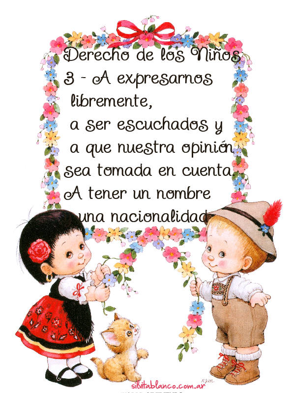 Derecho de los Niños a la Libre Expresión
