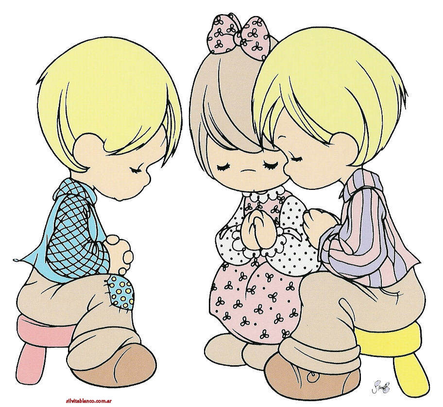 La Familia Precious Moments Imágenes para diseño XL | Tarjetas Cards | art collection Art Illustration