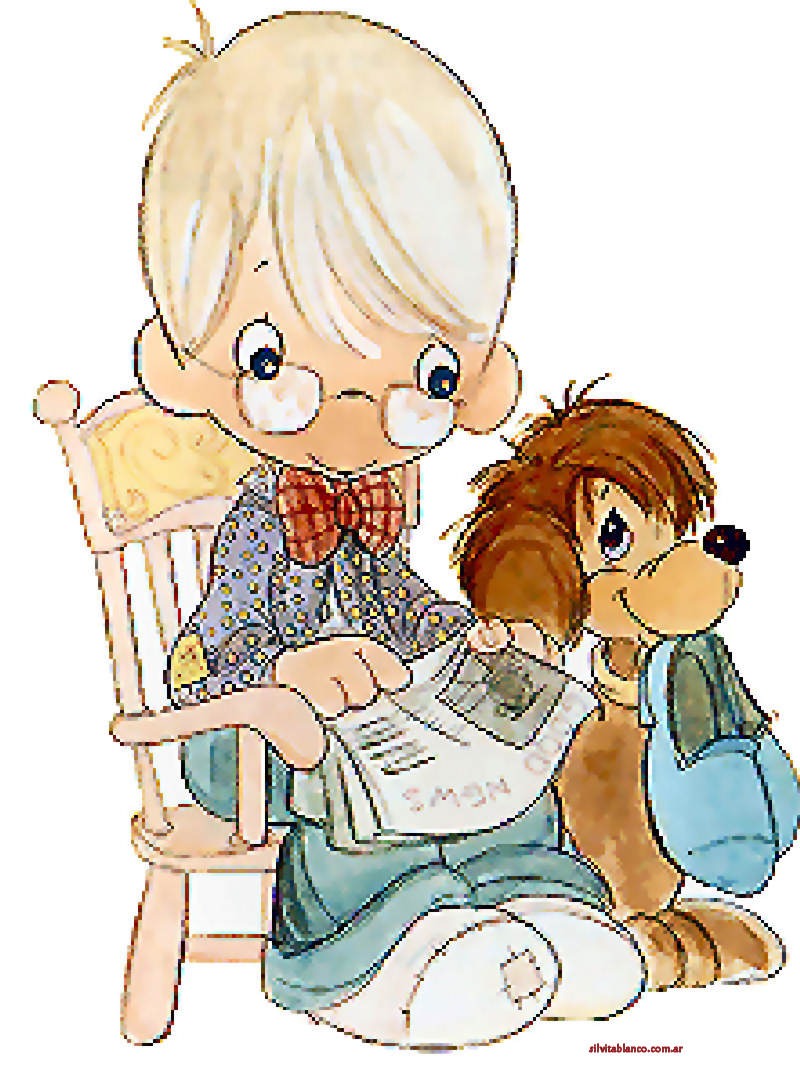 La Familia Precious Moments Imágenes para diseño XL | Tarjetas Cards | art collection Art Illustration