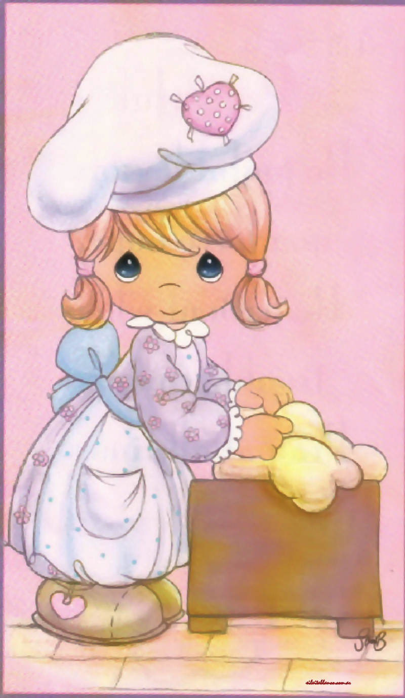 La Familia Precious Moments Imágenes para diseño XL | Tarjetas Cards | art collection Art Illustration