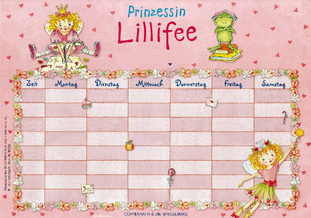 Prinzessin Lillifee | Lily Princesa y Hada | Láminas tamaño XL|