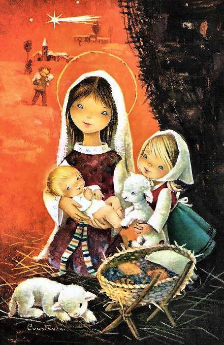 Constanza Ilustrador Postales Navidad