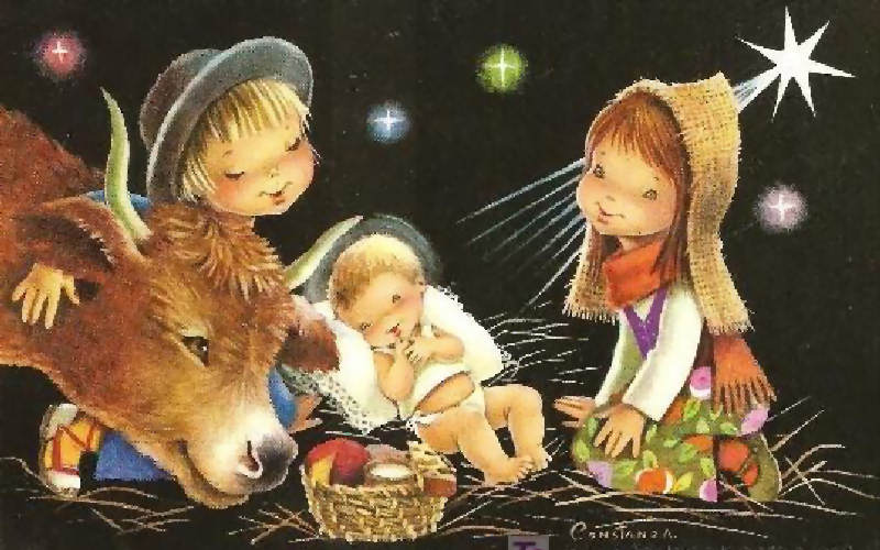 Constanza Ilustrador Postales Navidad