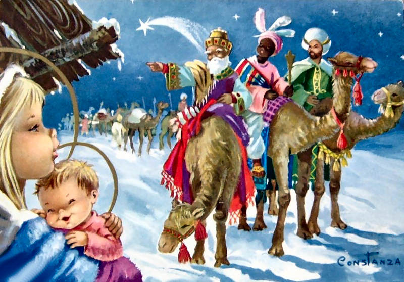 Constanza Ilustrador Postales Navidad