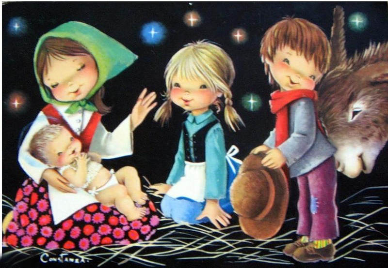 Constanza Ilustrador Postales Navidad