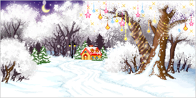 Paisajes de Navidad Animados
