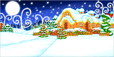 Paisajes de Navidad Animados