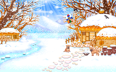 Paisajes de Navidad Animados