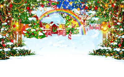 Paisajes de Navidad Animados