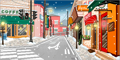 Paisajes de Navidad Animados