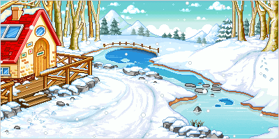 Paisajes de Navidad Animados
