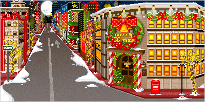 Paisajes de Navidad Animados