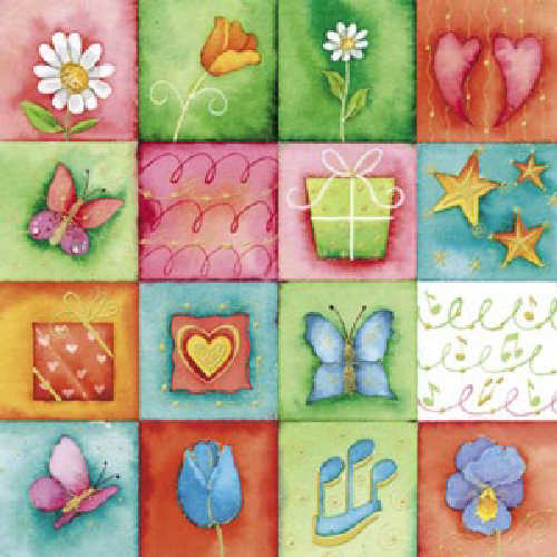 Papeles Estampados motivos Infantiles material para Diseño Manualidades Escolar
