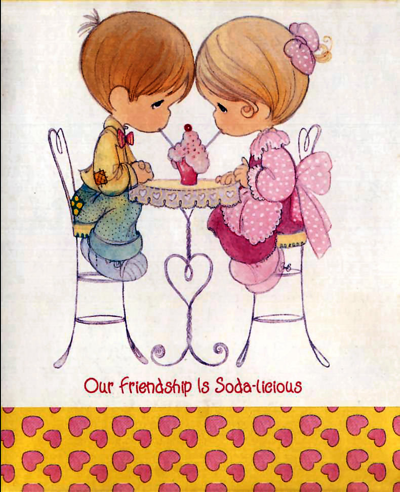 Precious Moments San Valentín Postales Tarjetas
