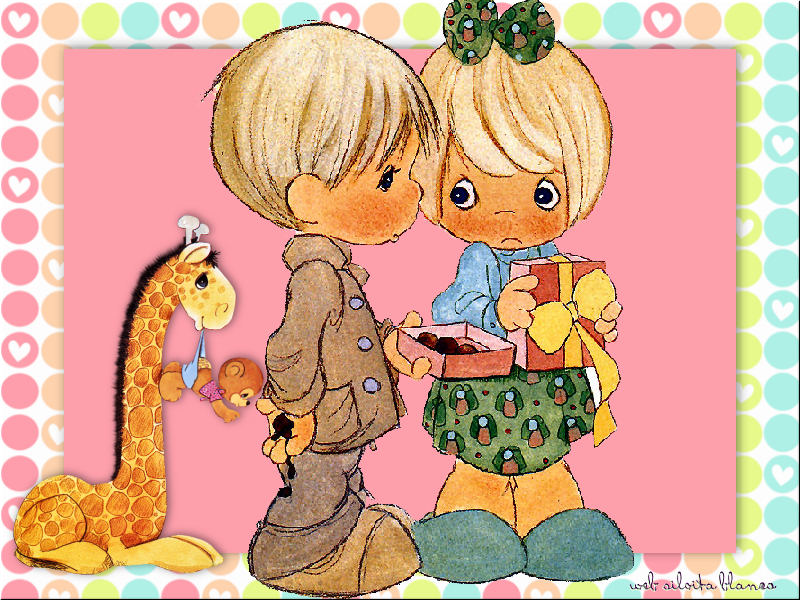 Precious Moments San Valentín Postales Tarjetas