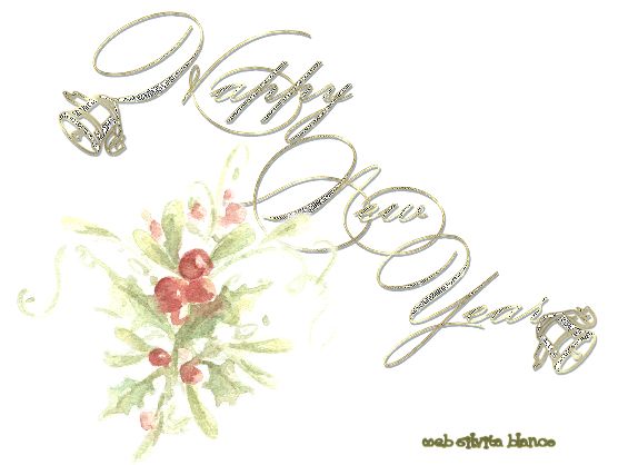 wordart hny ice