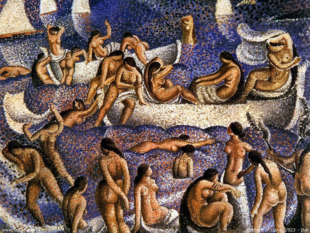 Bathers of llane, 1923 Salvador Dalí