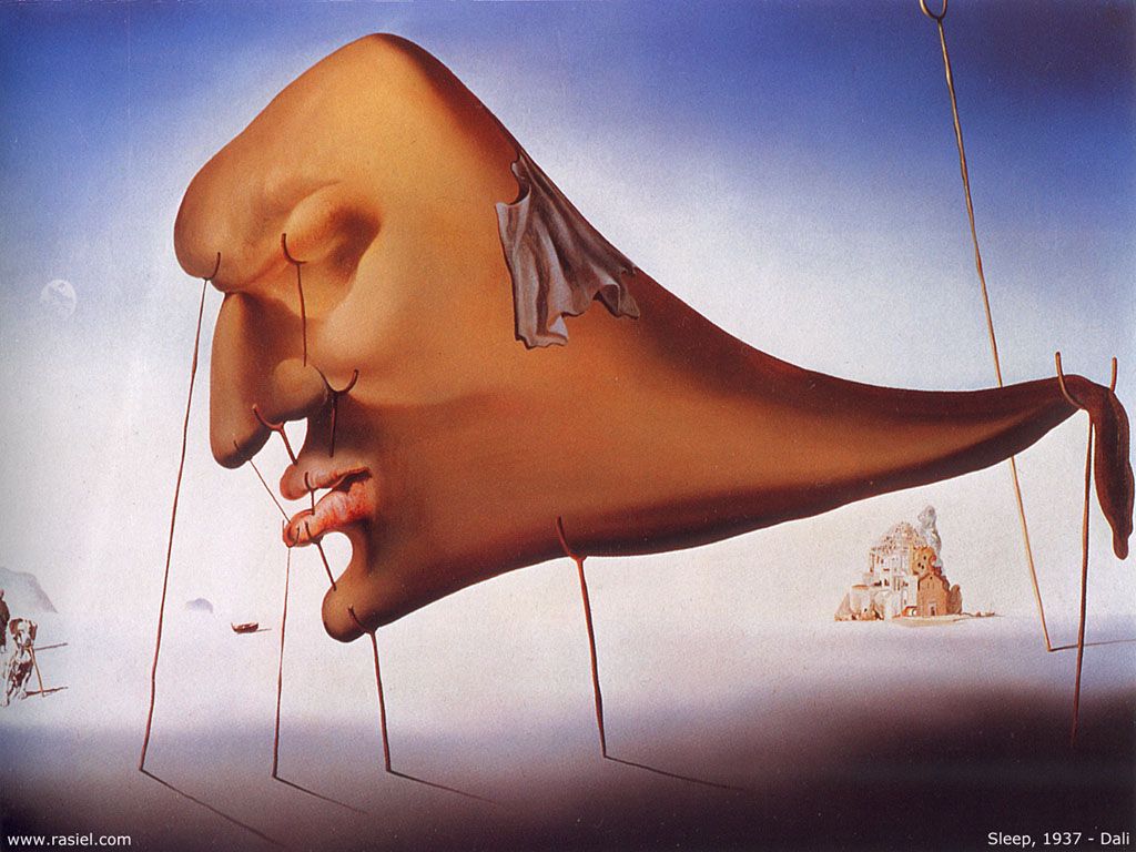 Sleep, 1937 Salvador Dalí